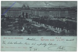 Wien 4, Blick von der Karlskirche