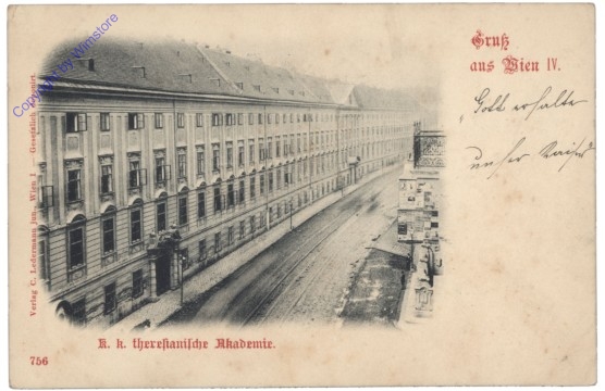 ak137926 Wien 4, K.k. theresianische Akademie