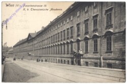 Wien 4, K.k. theresianische Akademie, Favoritenstraße