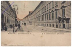 Wien 4, K.k. theresianische Akademie, Favoritenstraße