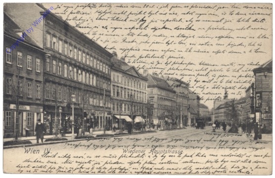 ak137935 Wien 4, Wiedener Hauptstraße