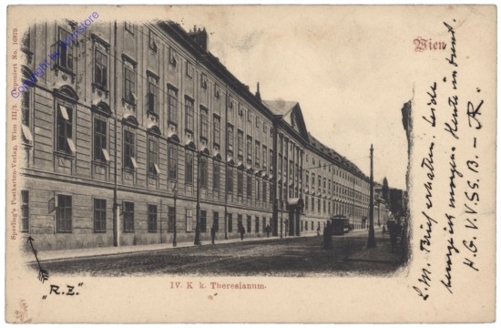 ak137936 Wien 4, K.k. Theresianum