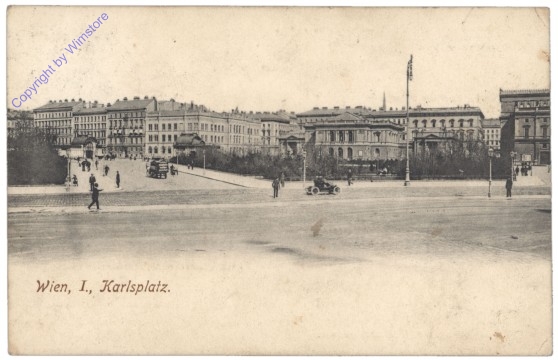 ak137976 Wien 4, Karlsplatz