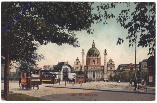 ak137979 Wien 4, Karlskirche
