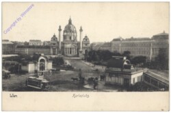 ak137986 Wien 4, Karlsplatz