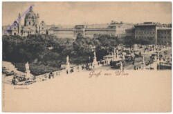 ak137990 Wien 4, Karlskirche