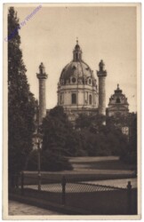 ak137991 Wien 4, Karlskirche