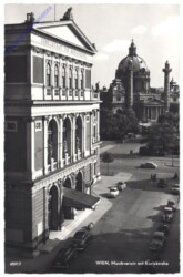 Wien 4, Musikvereinshaus mit Karlskirche