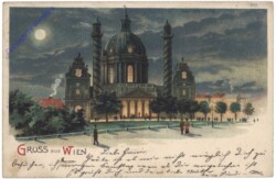 ak138000 Wien 4, Karlskirche