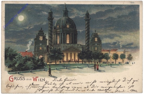 ak138000 Wien 4, Karlskirche