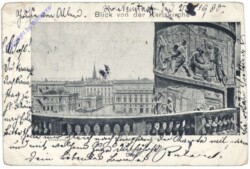 ak138003 Wien 4, Blick von der Karlskirche
