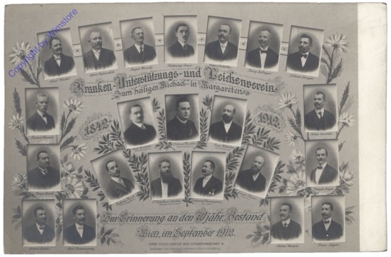 Wien 5, Kranken-Unterstützungs- und Leichenverein "Zum heiligen Michael"