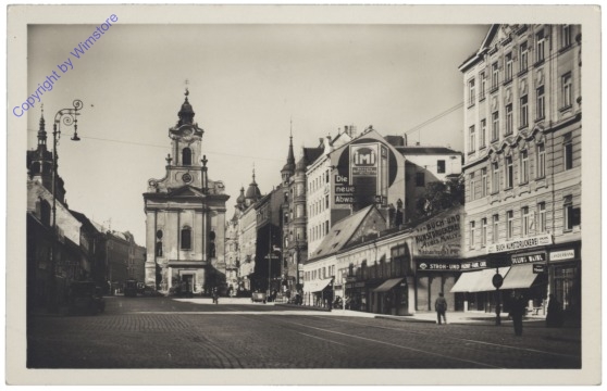ak138054 Wien 5, Wiedner Hauptstraße mit Matzleinsdorfer Kirche