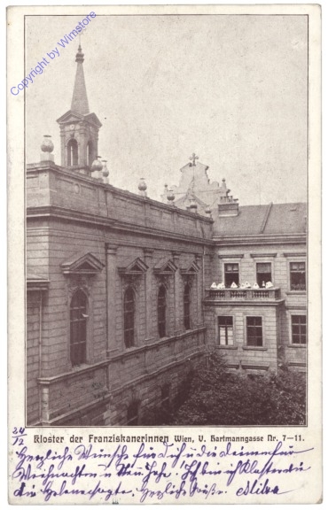 ak138087 Wien 5, Kloster der Franziskanerinnen