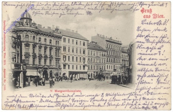 ak138101 Wien 5, Margarethen-Platz