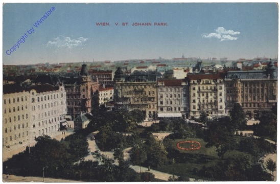 ak138114 Wien 5, St. Johann-Park