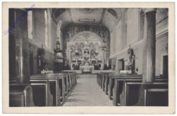 Wien 5, Anbetungskirche (Kircheninneres), Gartengasse