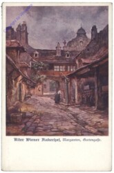 Wien 5, Alter Wiener Fiakerhof, Margareten, Gartengasse