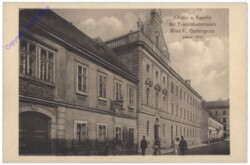 Wien 5, Kloster u. Kapelle der Franziskanerinnen, Gartengasse