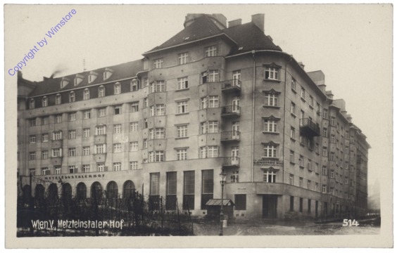 ak138162 Wien 5, Metzteinstaler Hof