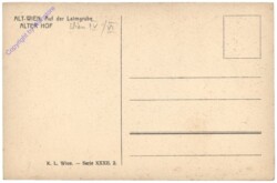 Wien 6, Alter Hof, Auf der Laimgrube