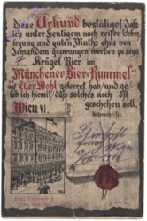 Wien 6, Münchner Bier-Rummel, Hotel Münchnerhof