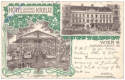 Wien 6, Hotel goldenes Kreuz