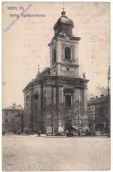 ak138314 Wien 6, Heilig. Ägidius-Kirche