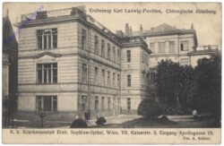 Wien 7, K.k. Krankenanstalt Erzh. Sophien-Spital