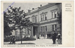 Wien 7, K.k. Krankenanstalt Erzh. Sophien-Spital