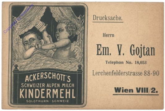 ak138506 Wien 8, Ackerschott's Kindermehl