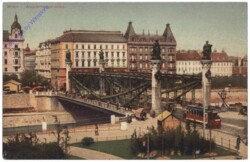 ak138626 Wien 9, Augartenbrücke