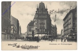Wien 9, Alserstrasse mit Kinderspitalgasse