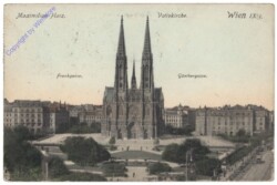 Wien 9, Votivkirche, Maximilian-Platz