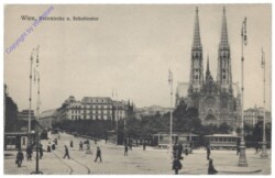 Wien 9, Votivkirche und Schottentor