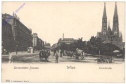 Wien 9, Votivkirche, Universitäts-Straße