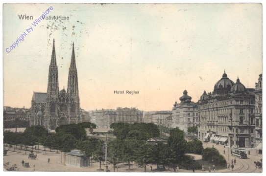 Wien 9, Votivkirche, Hotel Regina