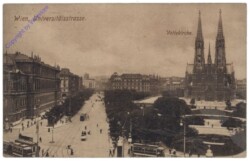 Wien 9, Universitätsstrasse, Votivkirche