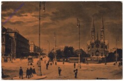 Wien 9, Maximilianplatz mit Votivkirche