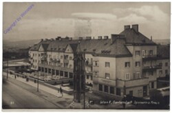 Wien 10, Gartenstadt, Spinnerin am Kreuz