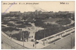 Wien 10, Maria Josefa-Park, k.k. Artillerie-Arsenal