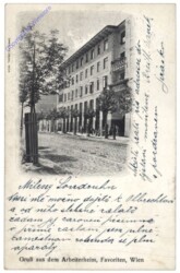 Wien 10, Gruss aus dem Arbeiterheim Favoriten