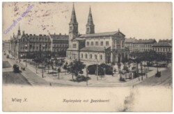 Wien 10, Keplerplatz mit Bezirksamt