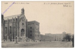 Wien 10, K.u.k. Artillerie-Arsenal, Kirche z.h. Maria v. Siege