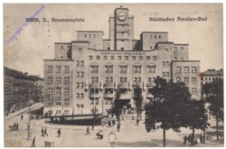 Wien 10, Reumannplatz, Städt. Amalienbad