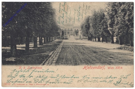 ak138940 Wien 12, K.k. Lustschloss, Hetzendorf