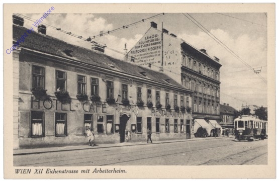 ak138994 Wien 12, Eichenstrasse mit Arbeiterheim