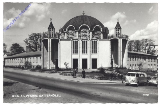 ak139006 Wien 12, Pfarre Gatterhölzl