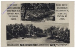 Wien 13, Gastwirtschaft Karl Heintobler "Zur Windmühle"