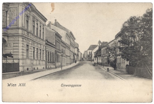 ak139100 Wien 13, Einwanggasse